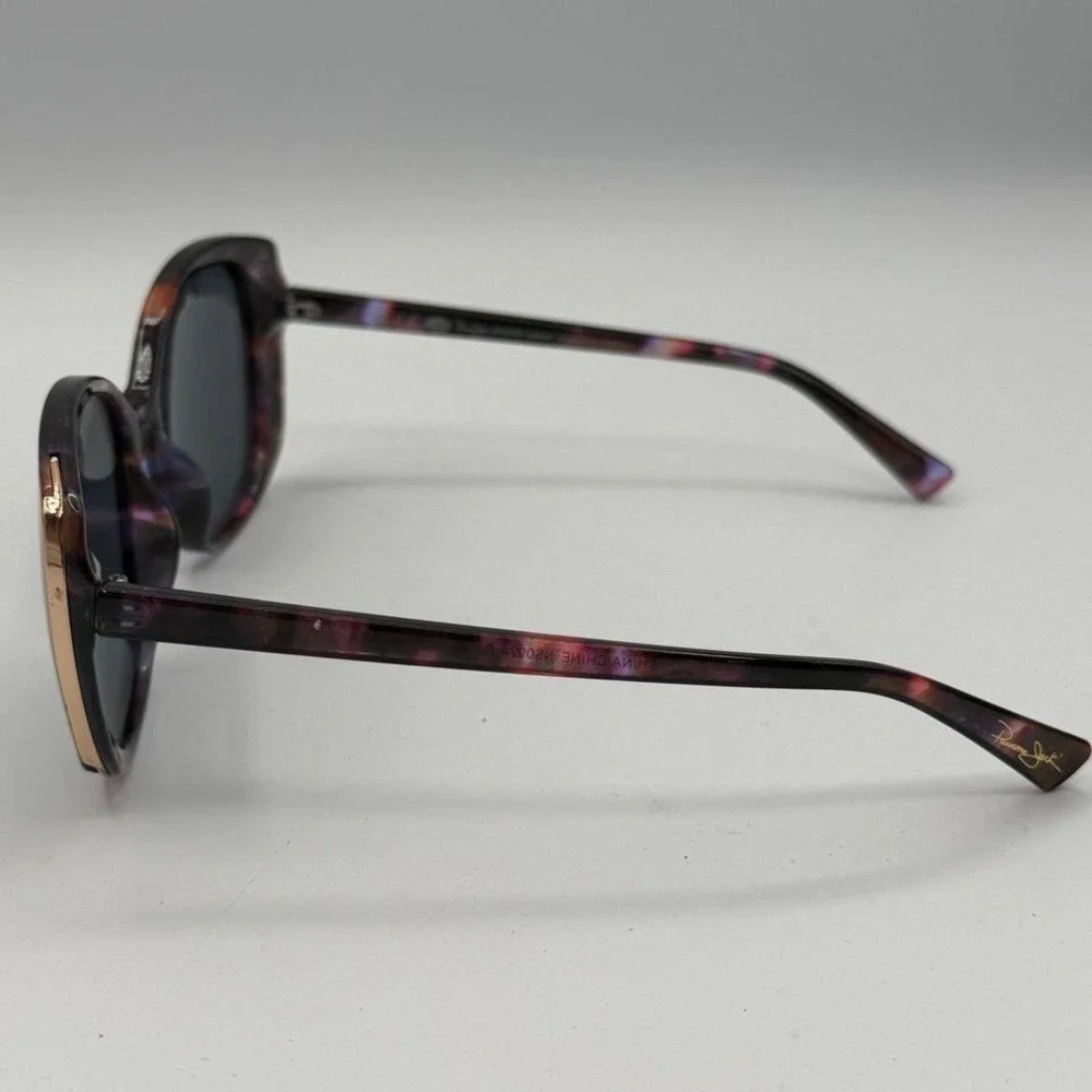 Foster Grant X Foster Grant Polarized‎ Sunglasses Purple Tortoise Cat 3